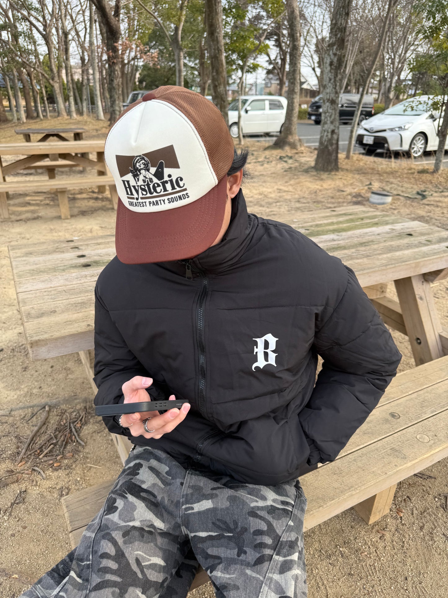 ユニセックスロゴダウン DPB73584