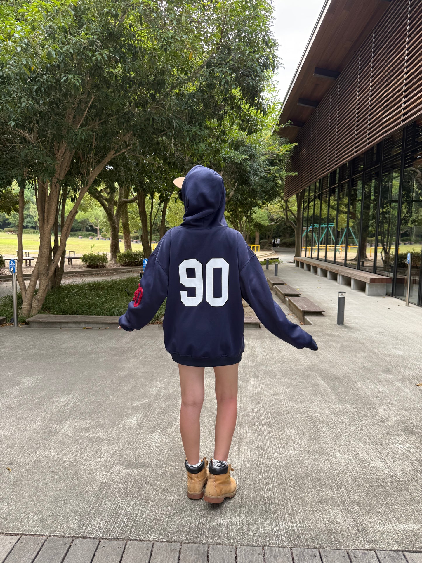 ナインティージップパーカー DPB73442