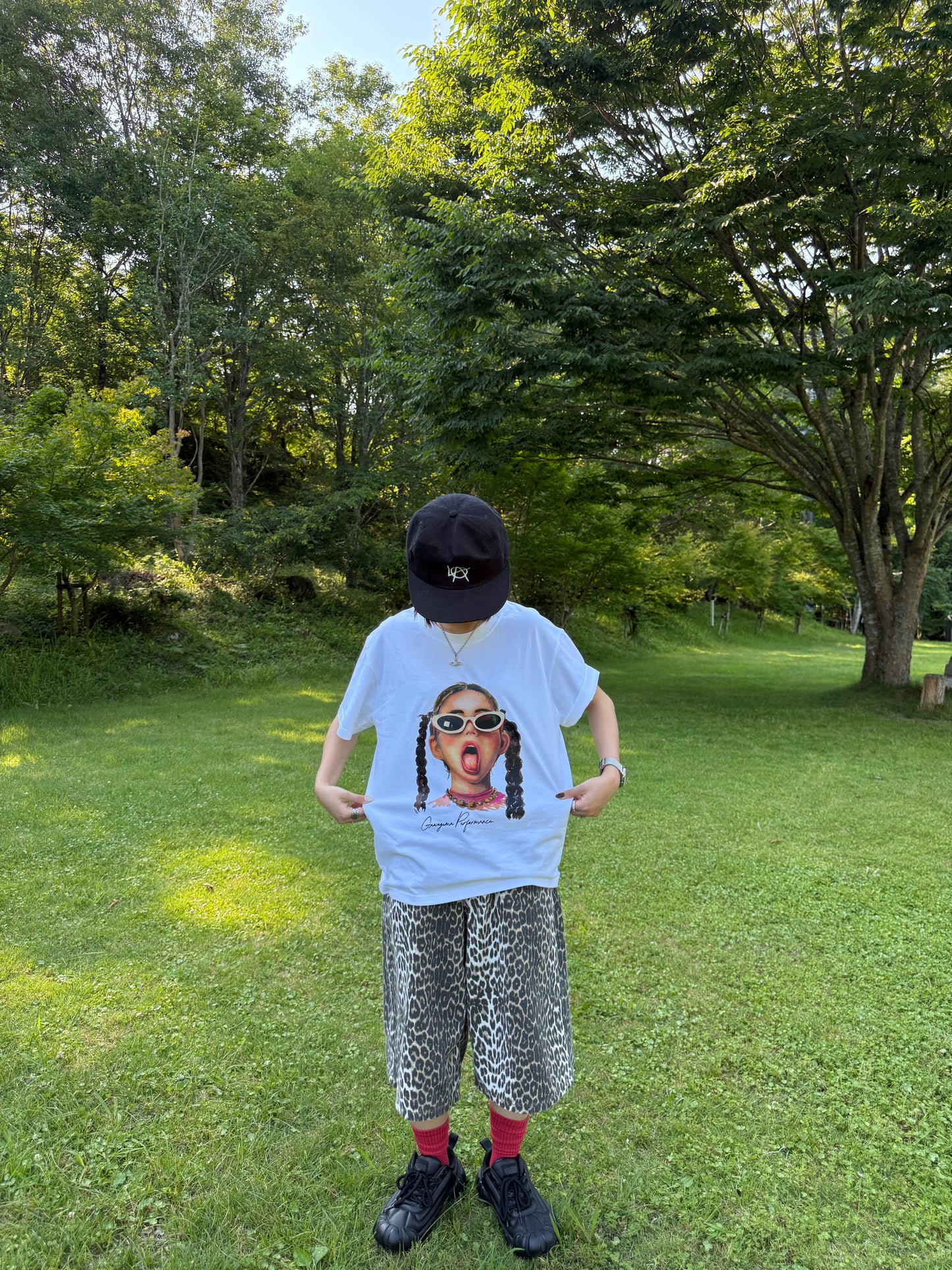 ガールプリントオーバーTシャツ DPB70175