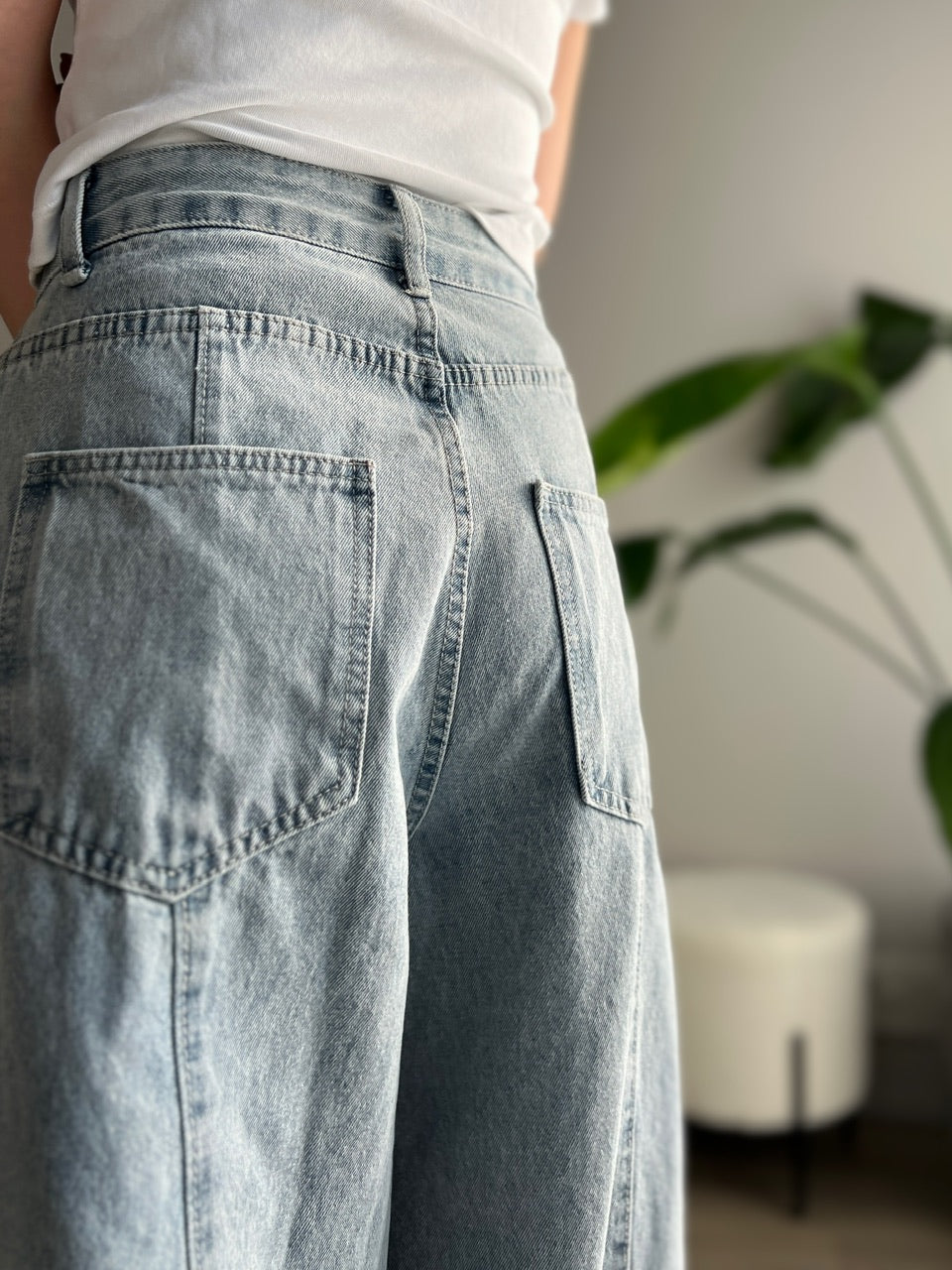 カーブシルエットデニムパンツ DPB56325