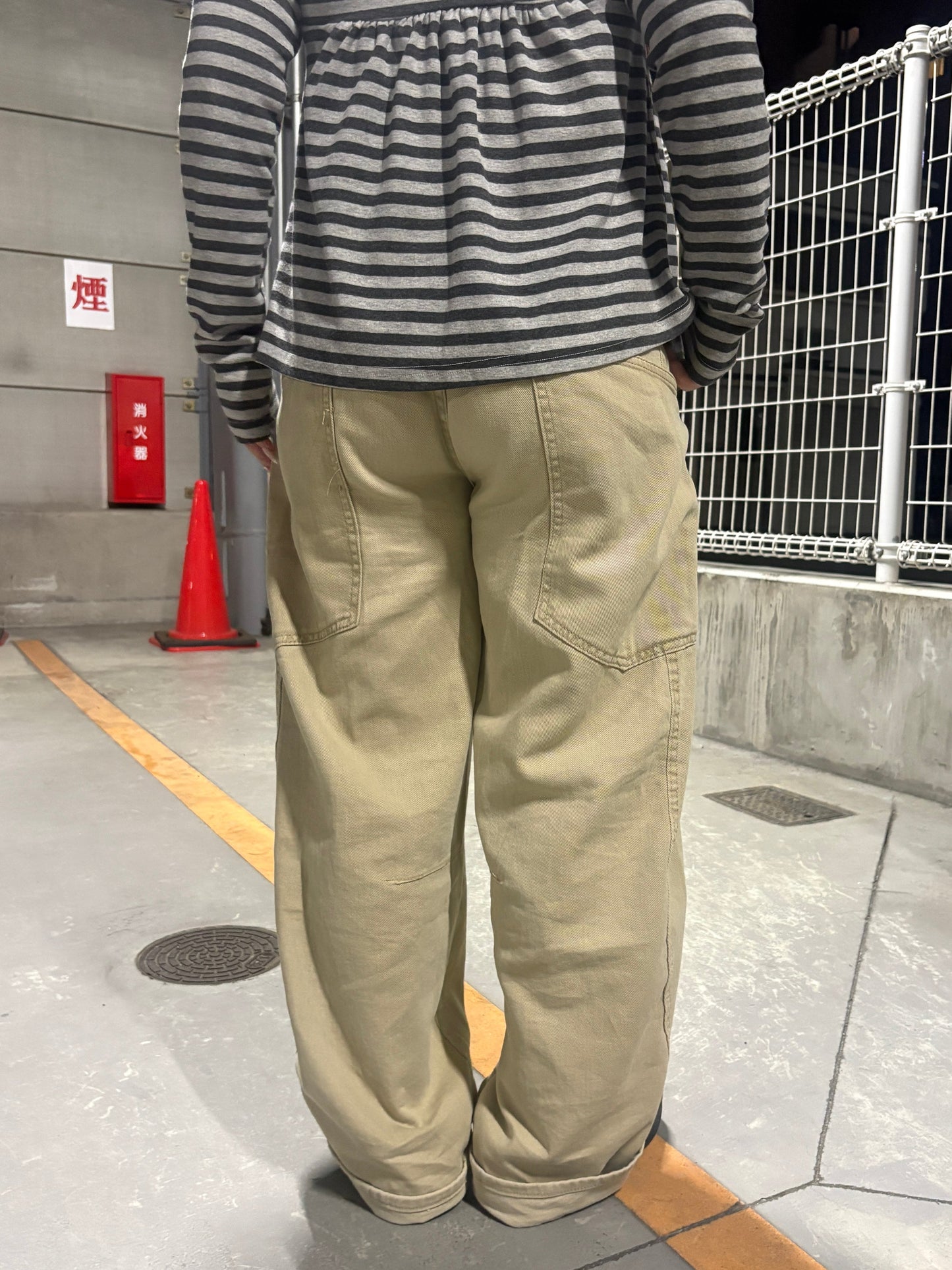 ワイドステッチカーゴパンツ DPB97107