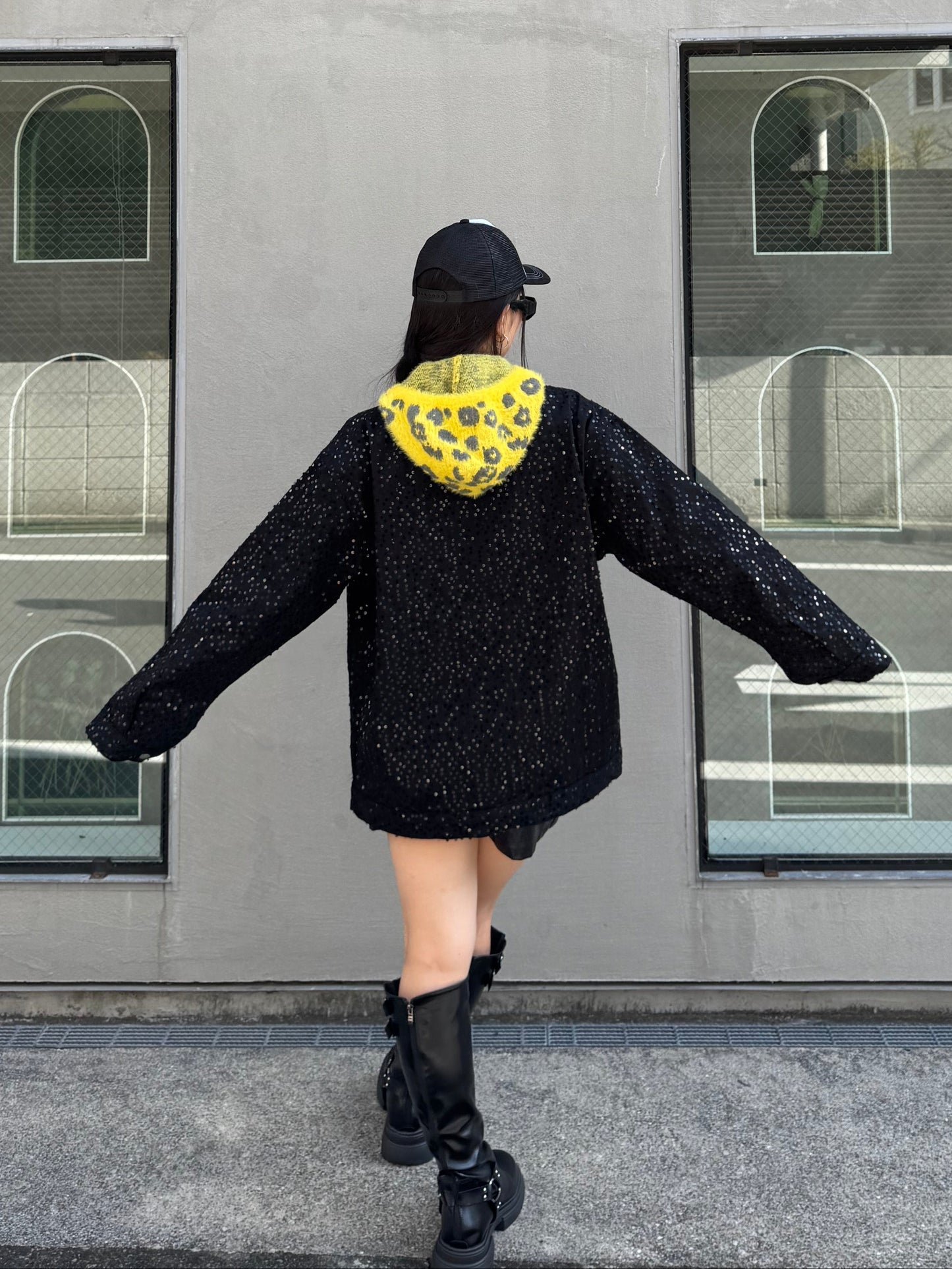 スパンコールデニムジャケット DPB86146