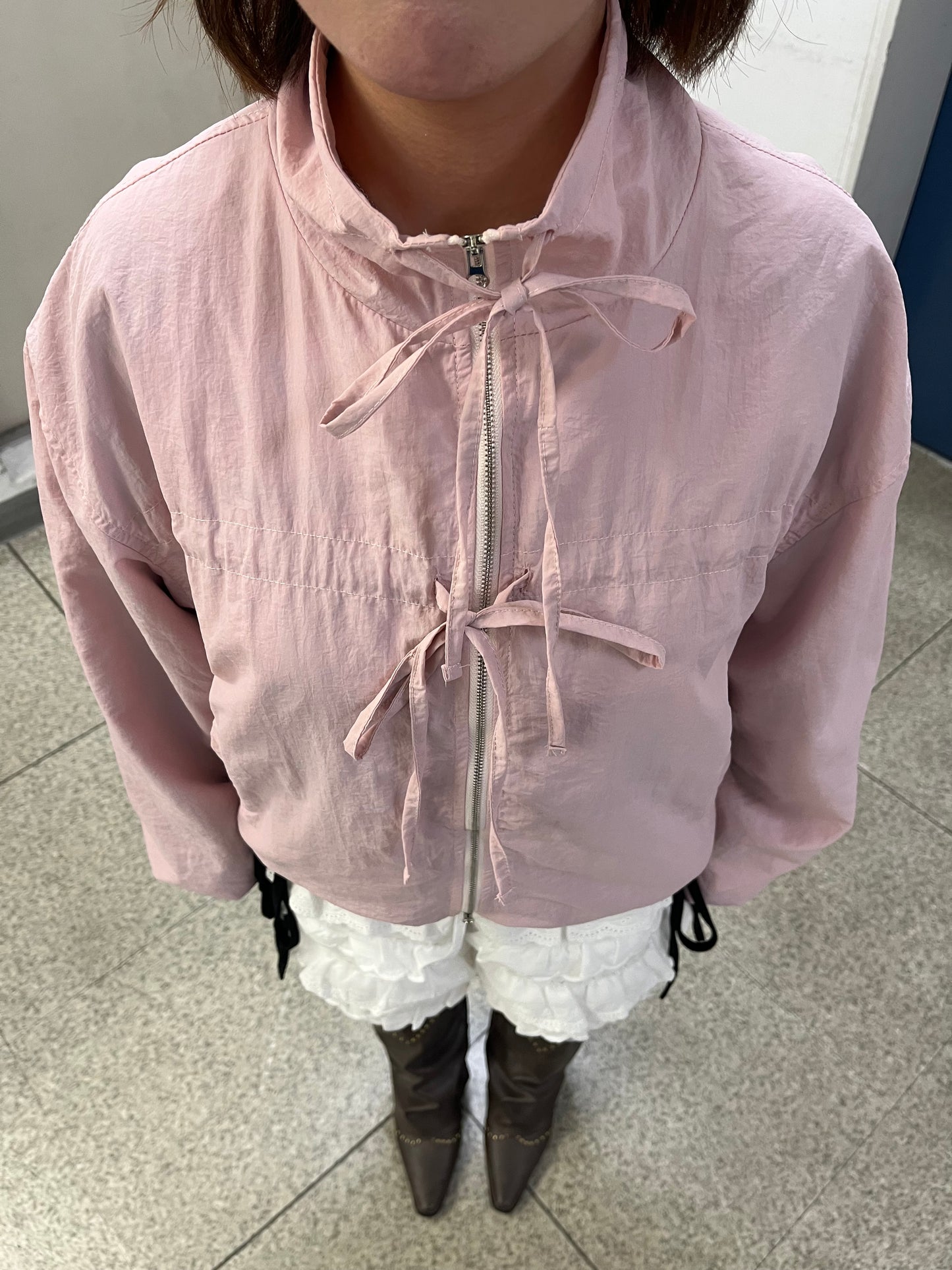 リボンナイロンジャケット DPB97021