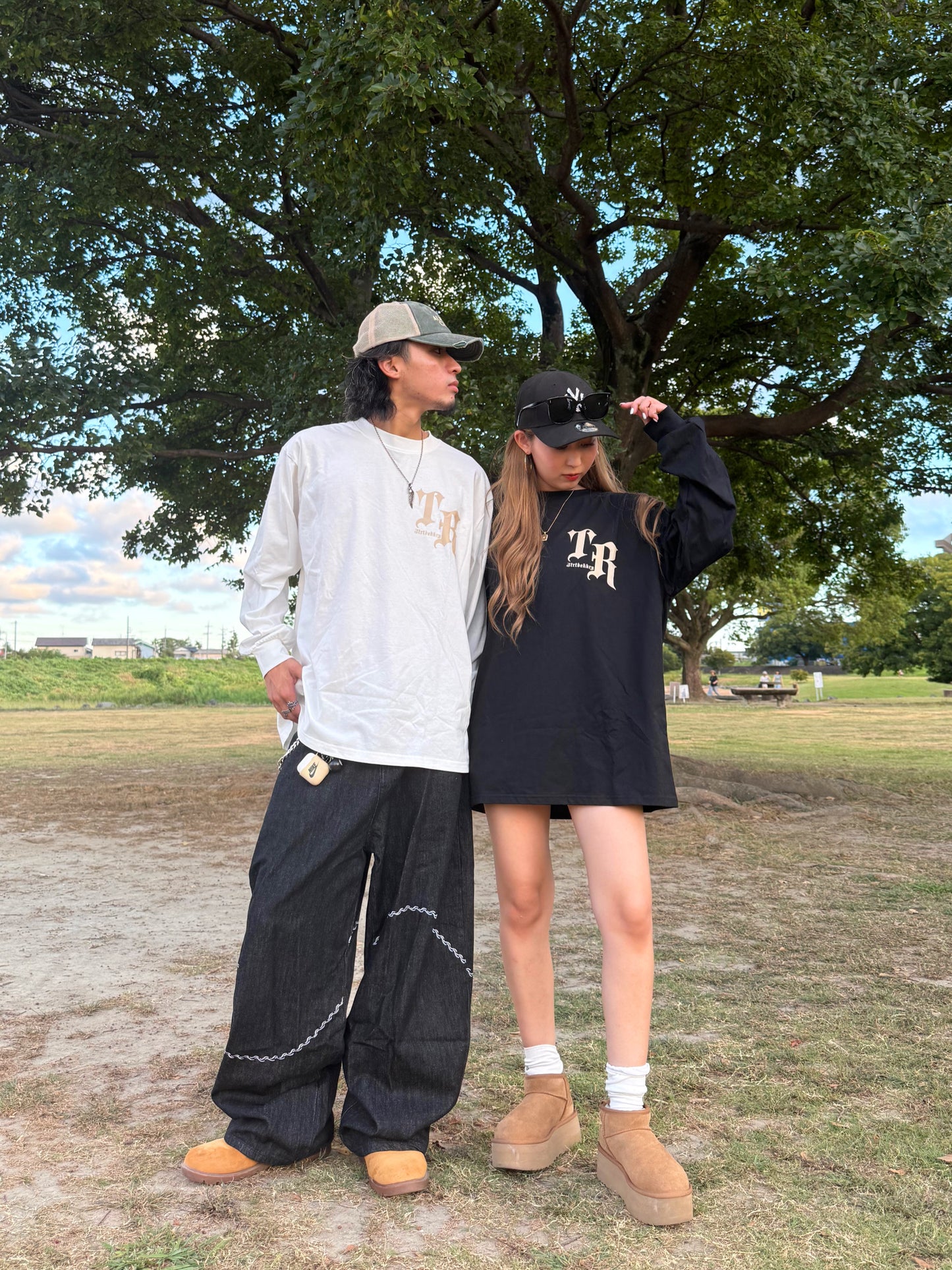 ストリートロゴロングスリーブTシャツ DPB73364