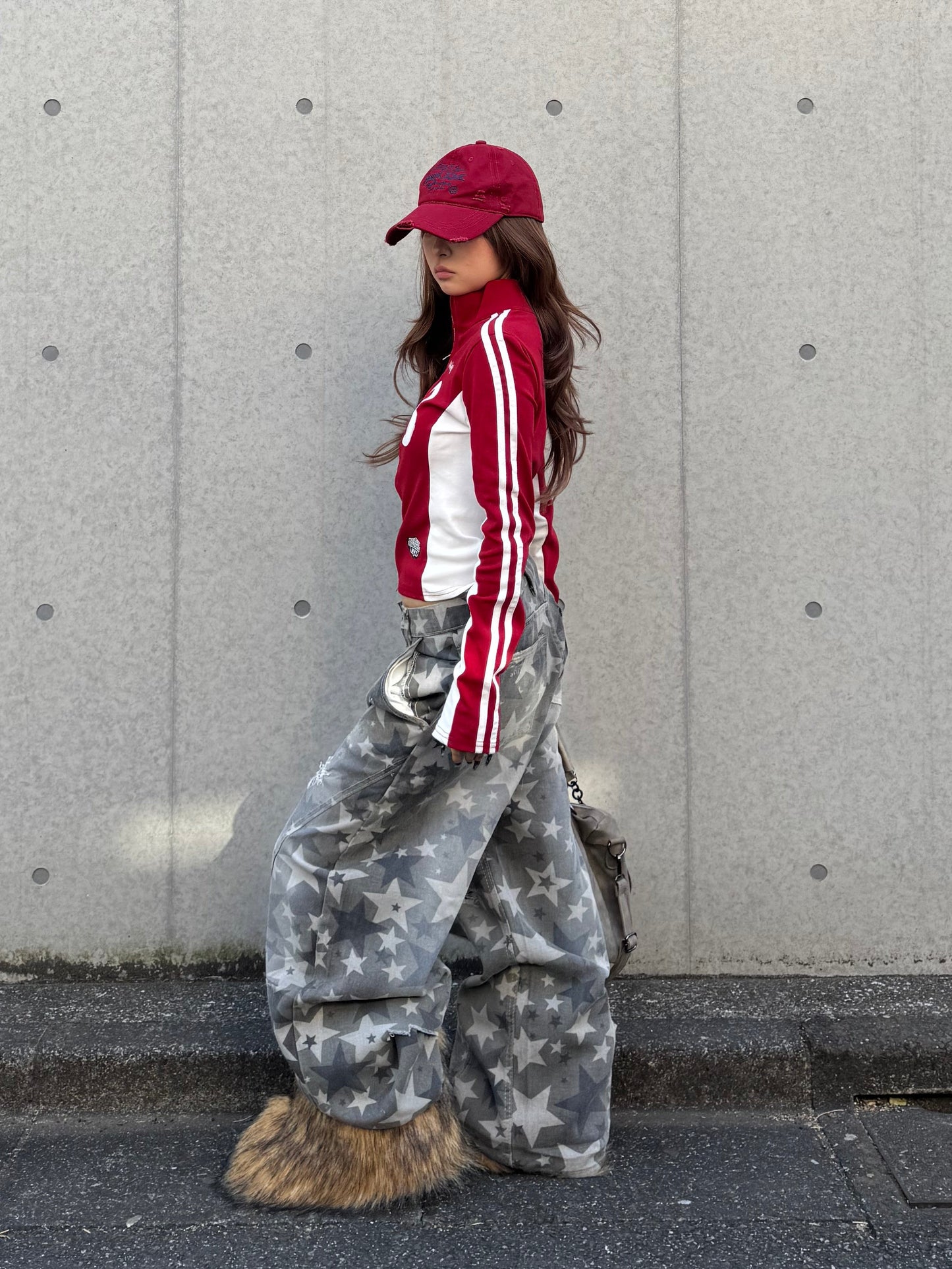 ダブルジップナンバートップス DPB86196