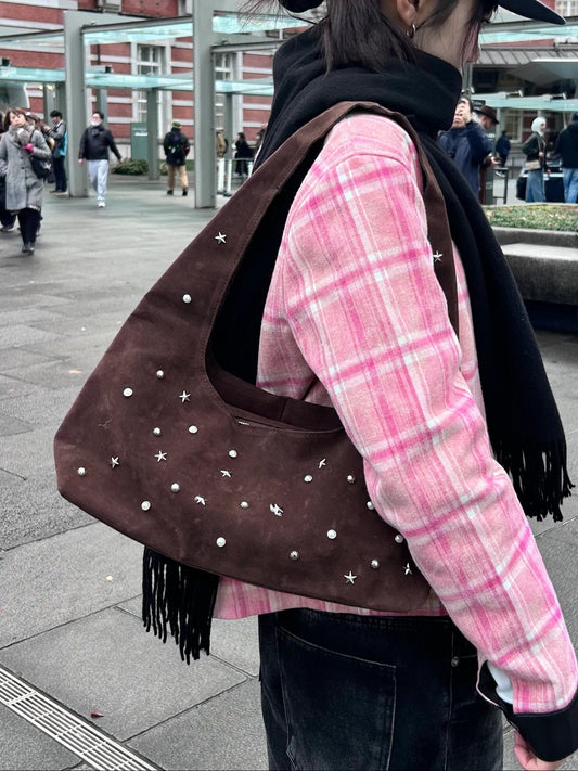 スタッズデザインワンショルダーバッグ DPB92071