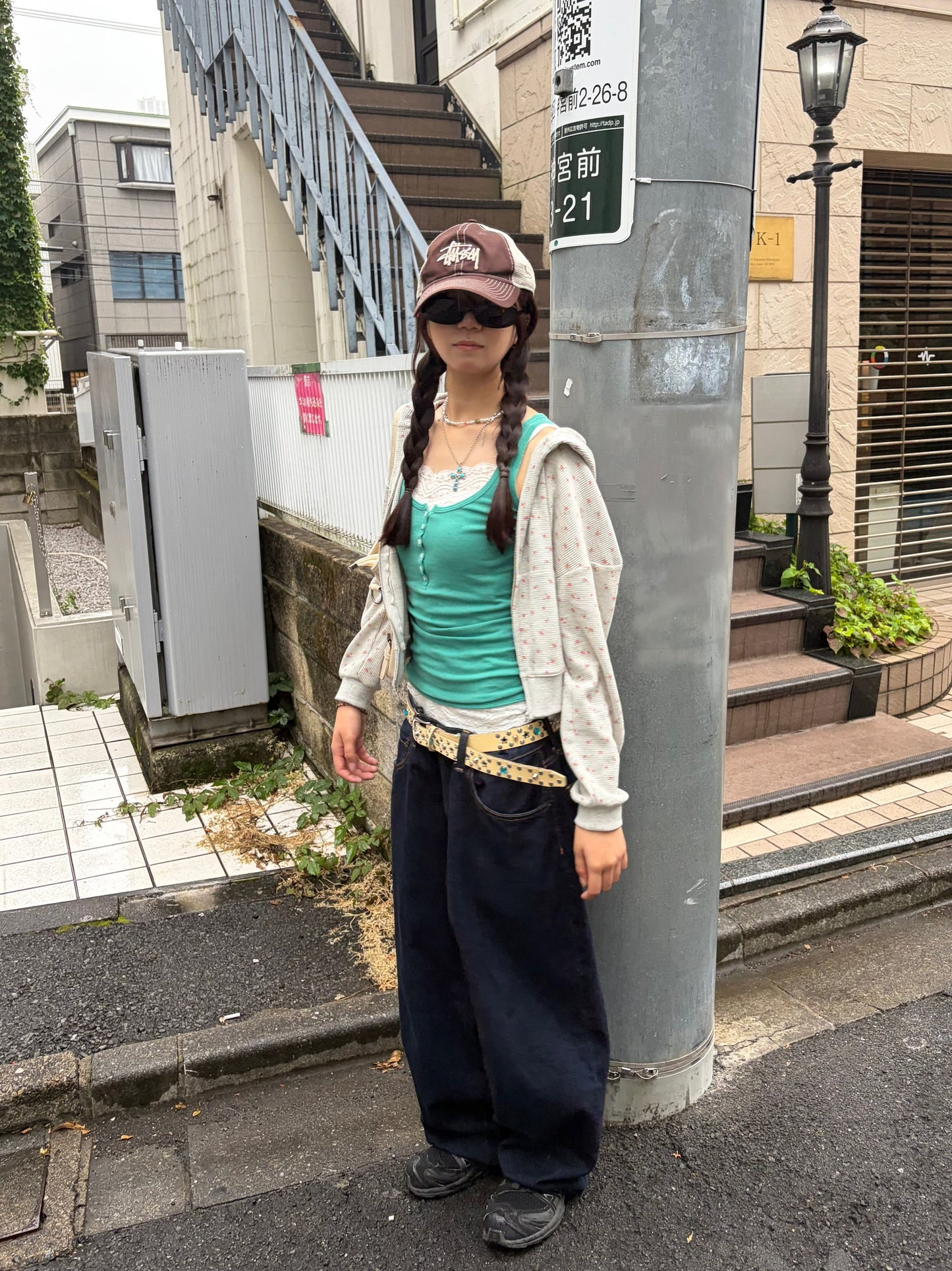 ミニフラワーワッフルジップアップ DPB92139