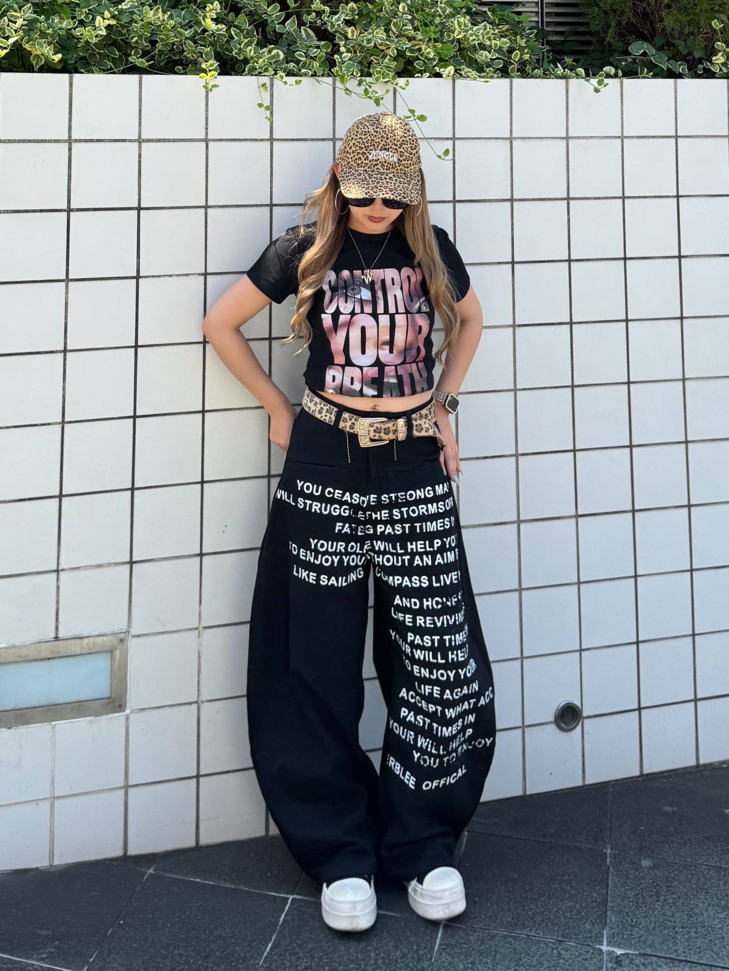Y2KデザインTシャツ DPB73680