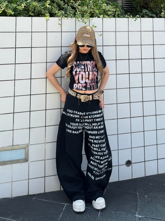 Y2KデザインTシャツ DPB73680