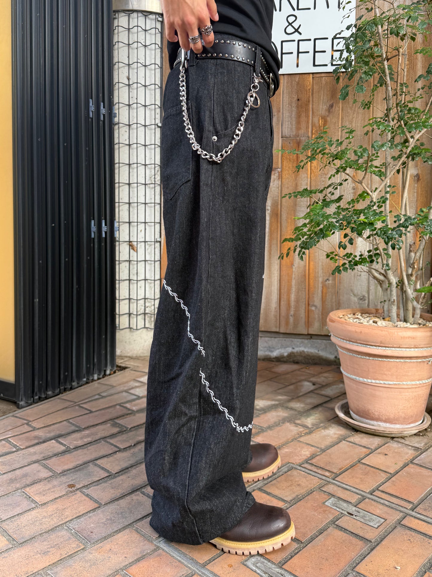 カーブデザインパンツ DPB90014