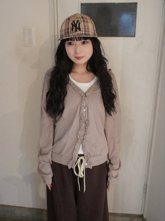 フリルデザインカーディガン DPB85480