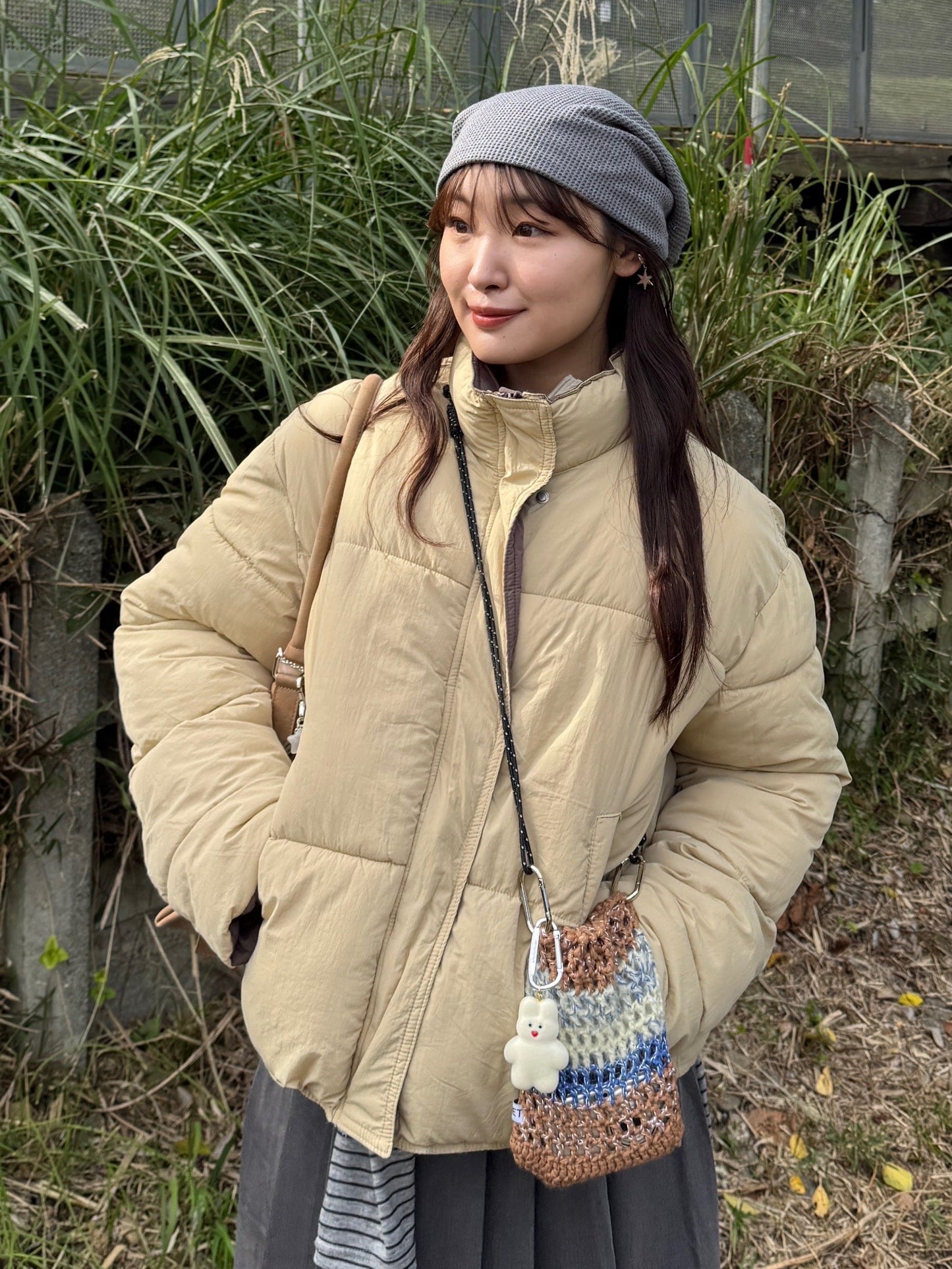 バイカラー中綿ジャケット DPB78220