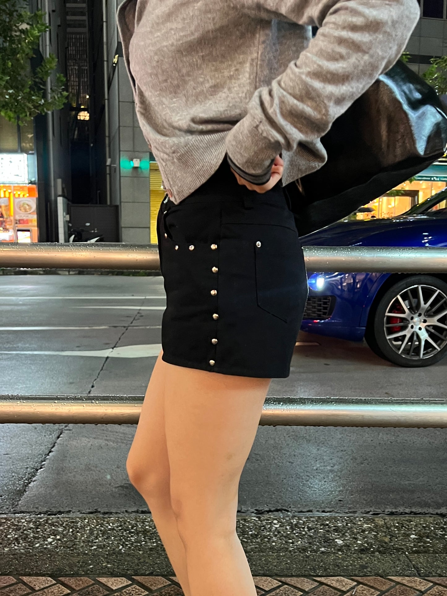 スタッツデニムショートパンツ DPB94012
