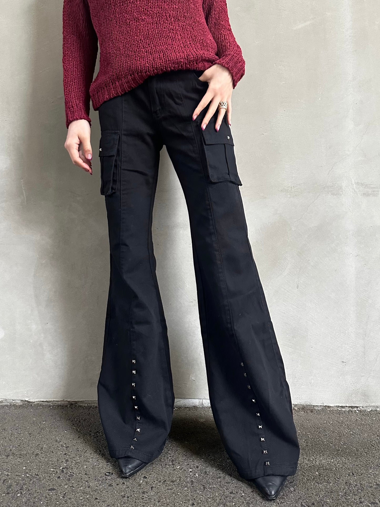 アクセントブーツカットパンツ DPB26491