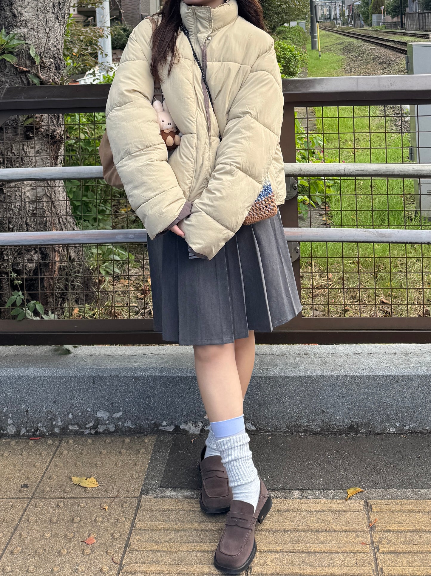 バイカラー中綿ジャケット DPB78220