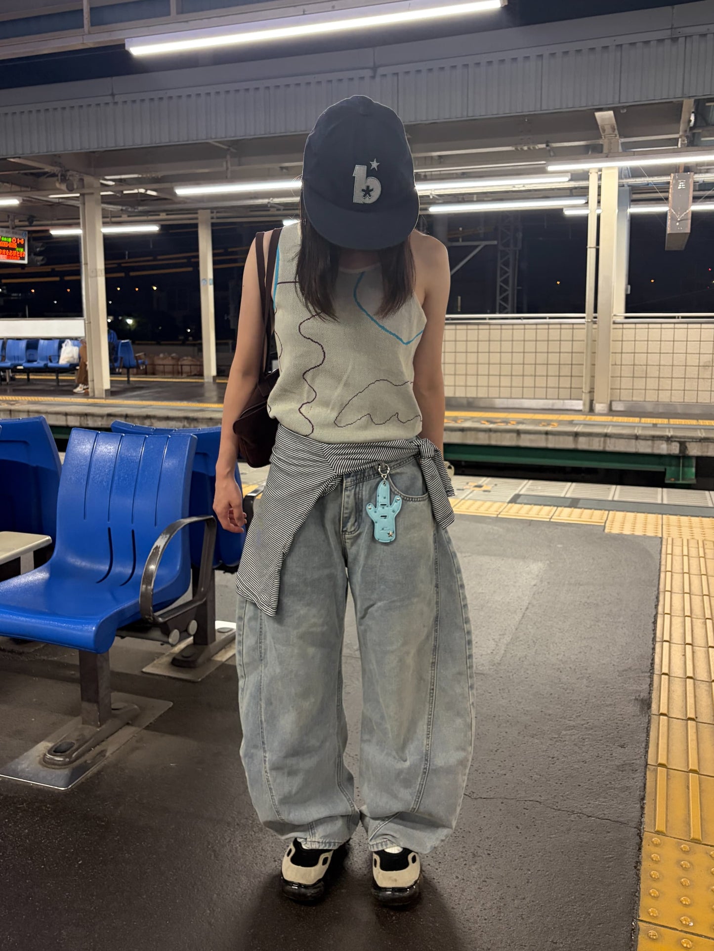 カーブデニムパンツ DPB99126