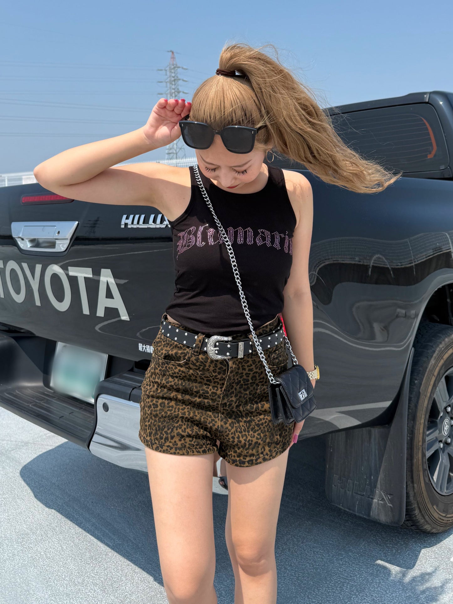 レオパードミニショートパンツ DPB73354