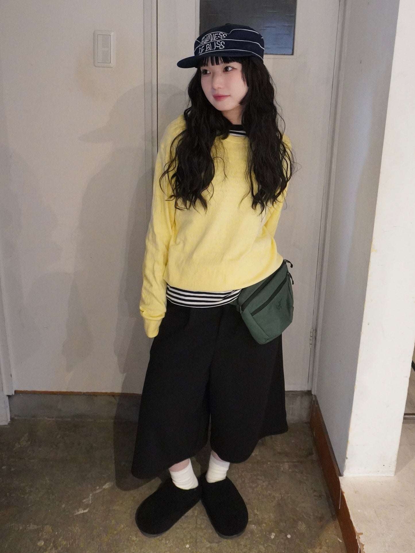 ワイドキュロットパンツ DPB85459
