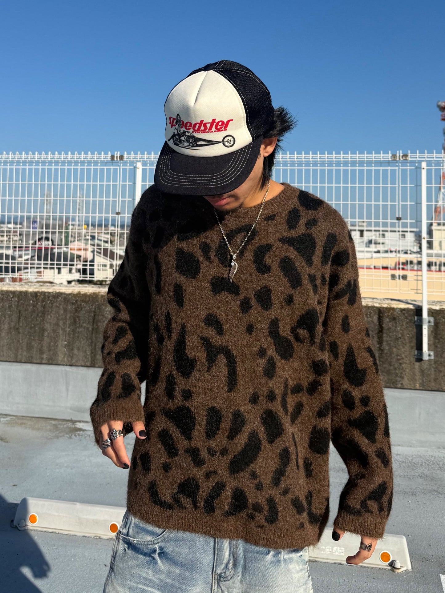 レオパードニットトップス DPB73525