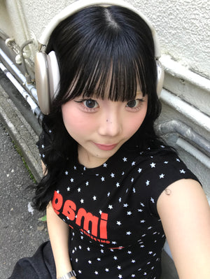 ブラックスターフィットTシャツ DPB89249
