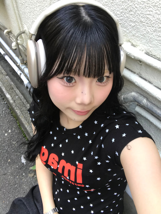 ブラックスターフィットTシャツ DPB89249