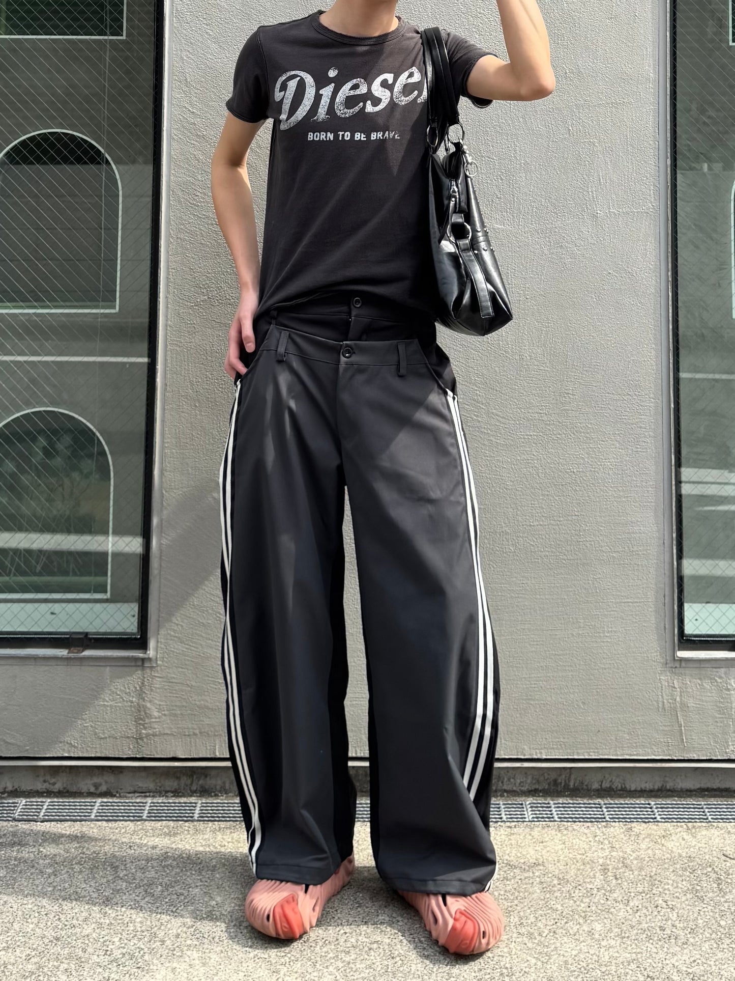サイドラインウエストレイヤードパンツ DPC05005