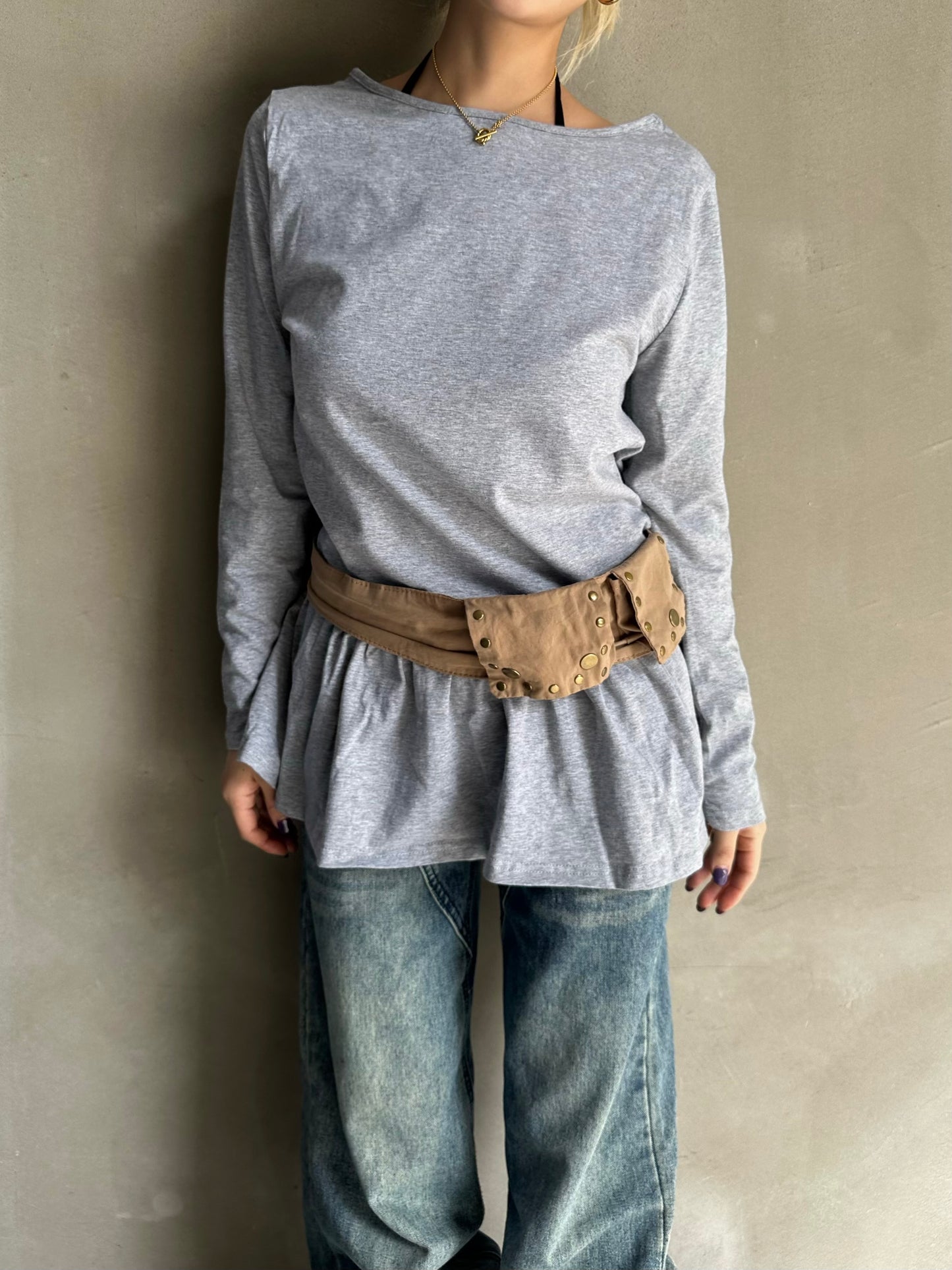 ワイドネックフレアトップス DPB26698