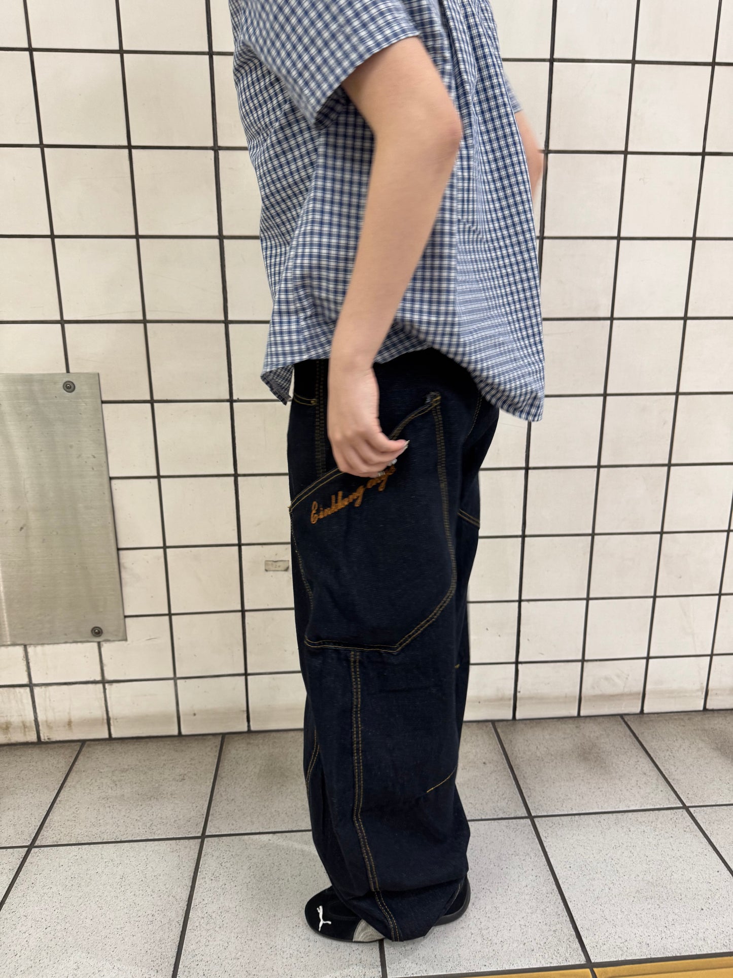 ポケットバルーンデニムパンツ DPB85208