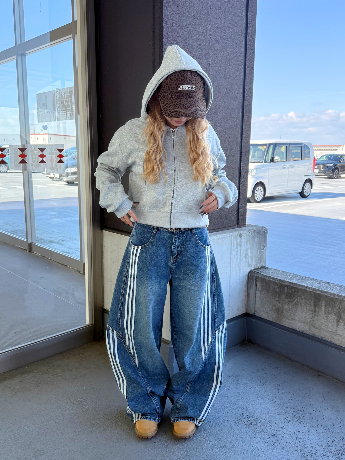 レオパードロゴキャップ DPB73550