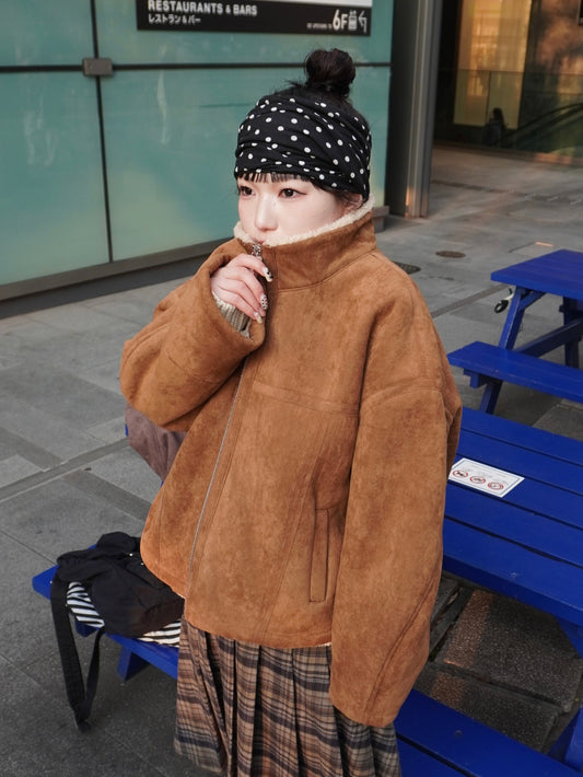 ムートンショートジャケット DPB85421