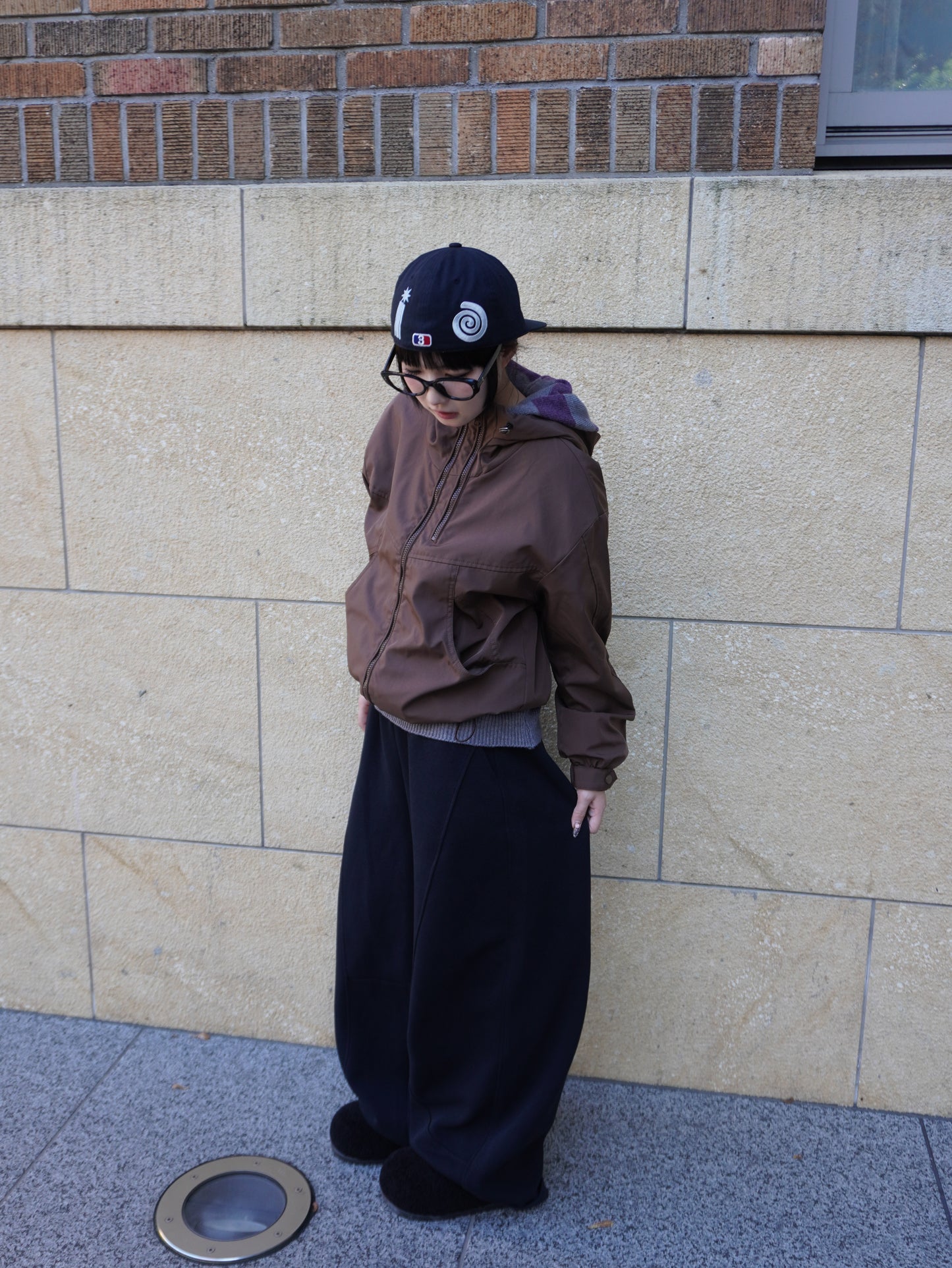 ニットベルトバルーンスウェットパンツ DPB85360