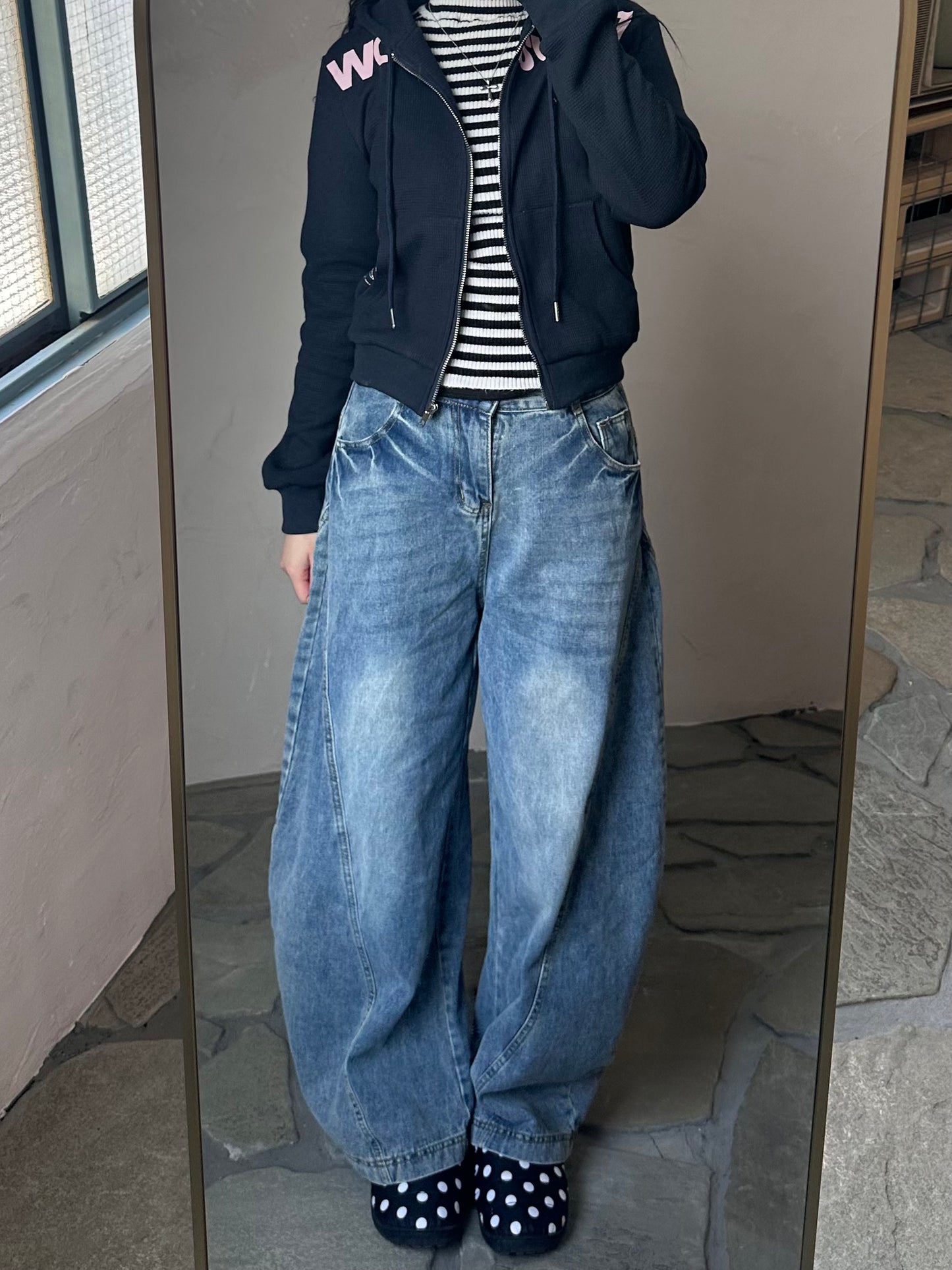 ワイドデニムパンツ DPB95062