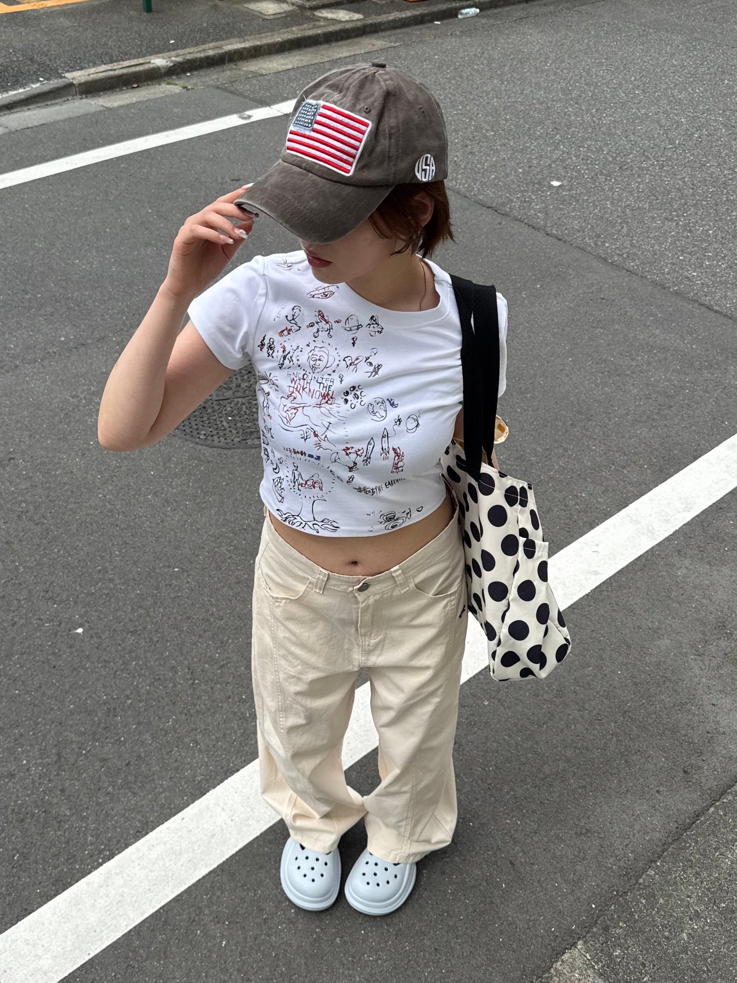 ニュアンスデザインミニTシャツ DPB91115