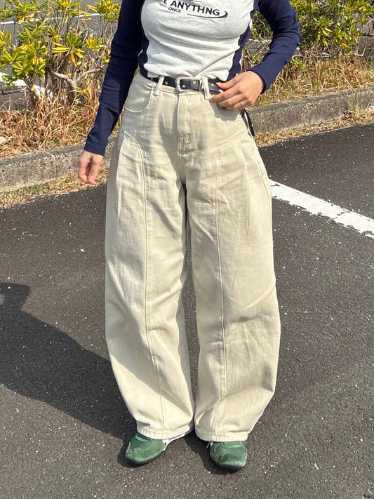 バルーンワイドデニムパンツ DPA61459