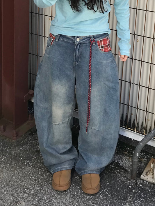 オーバーバギーデニムパンツ DPB89212