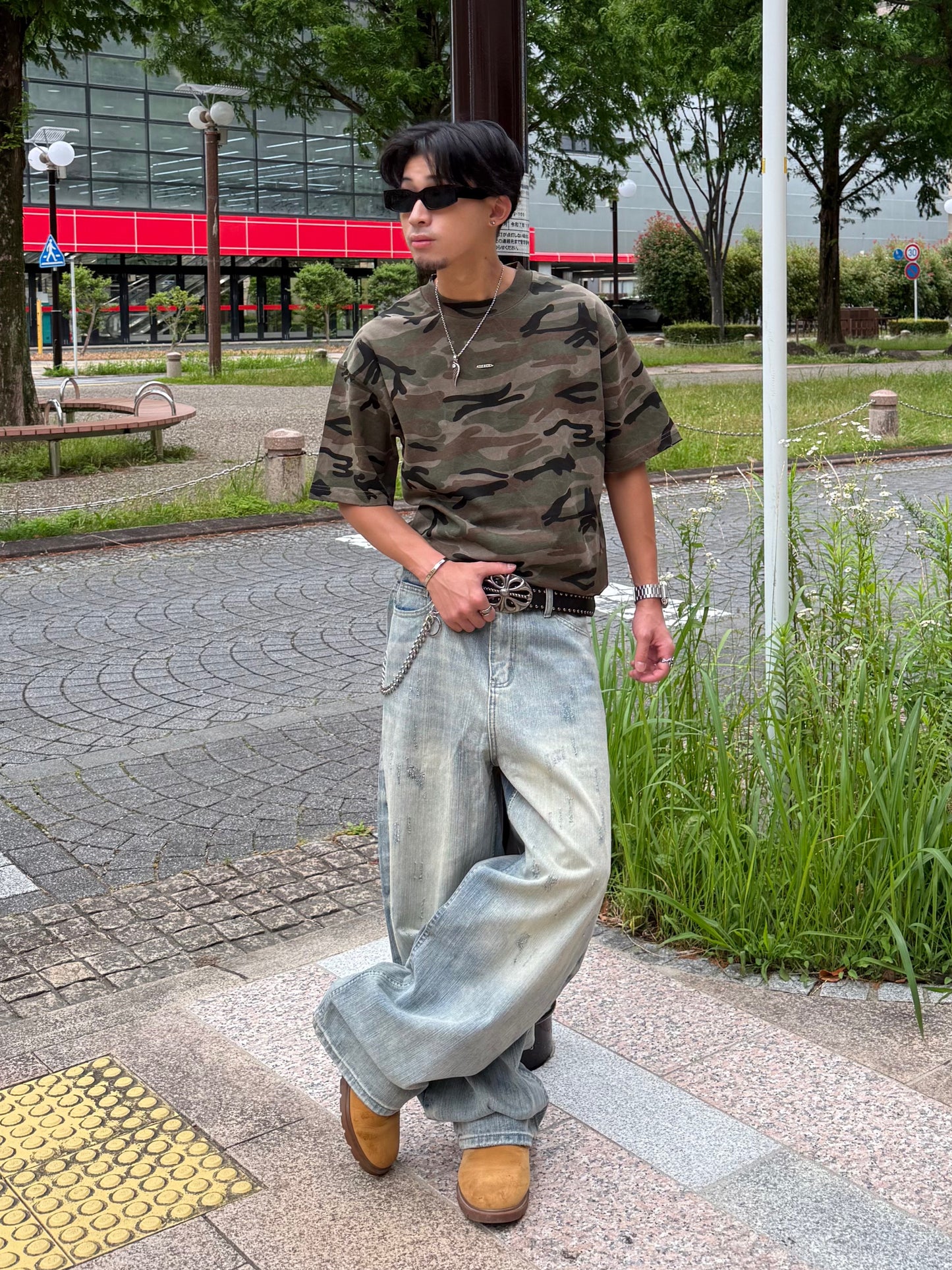 【即納】ウォッシュバルーンデニムパンツ DPB90219S