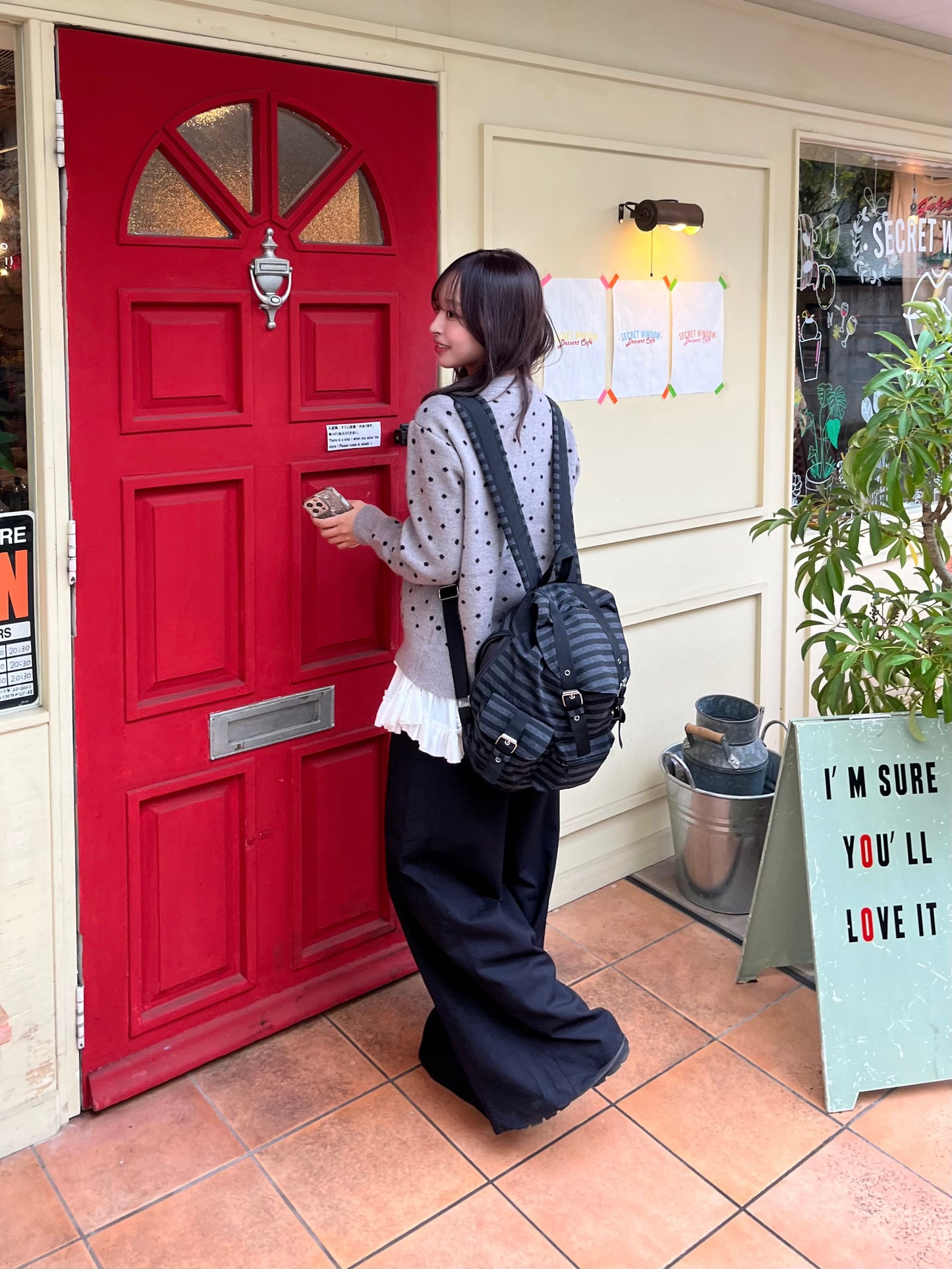 ワイドスラックスパンツ DPB94028