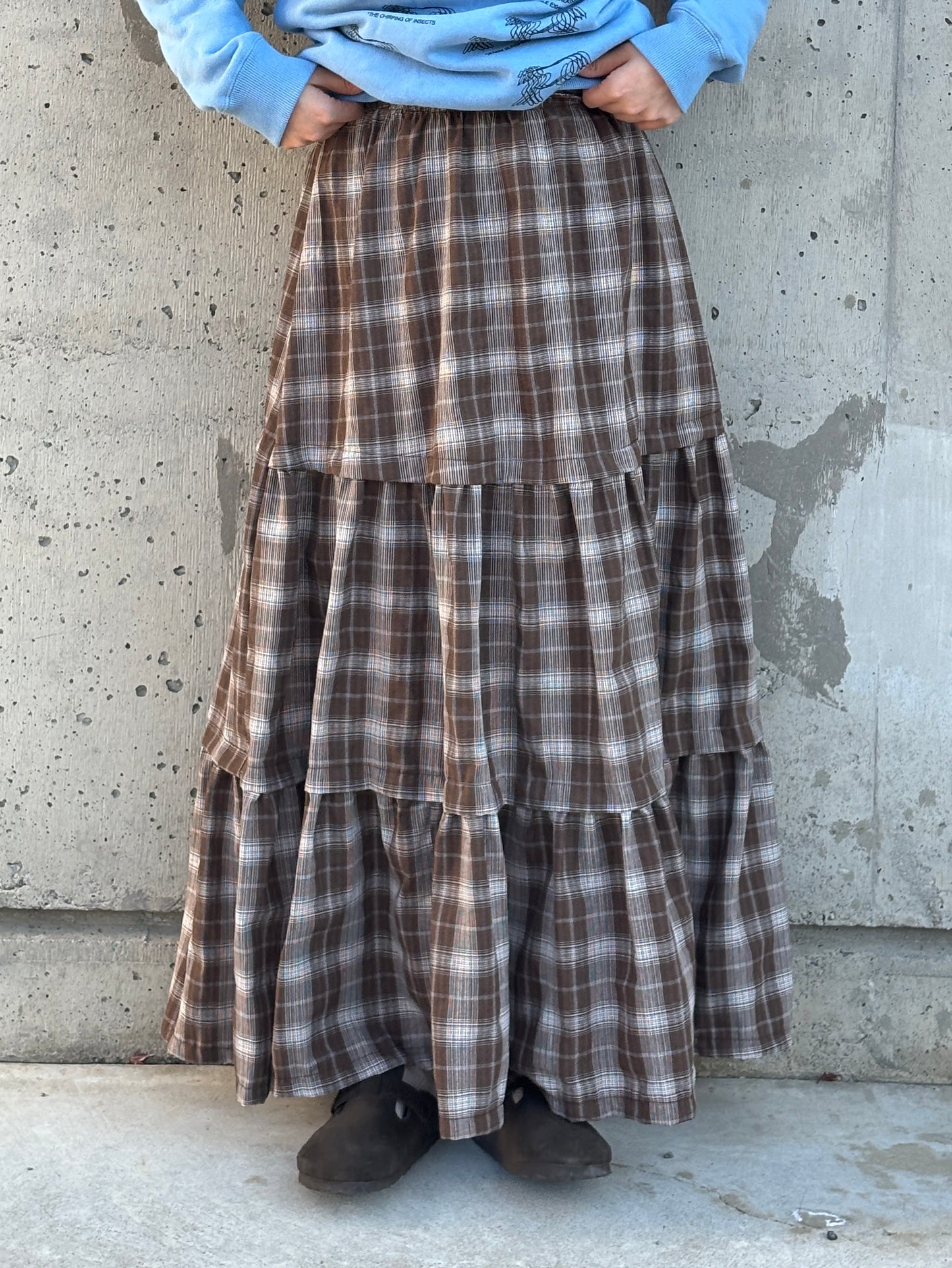 チェックティアードスカート DPB84285