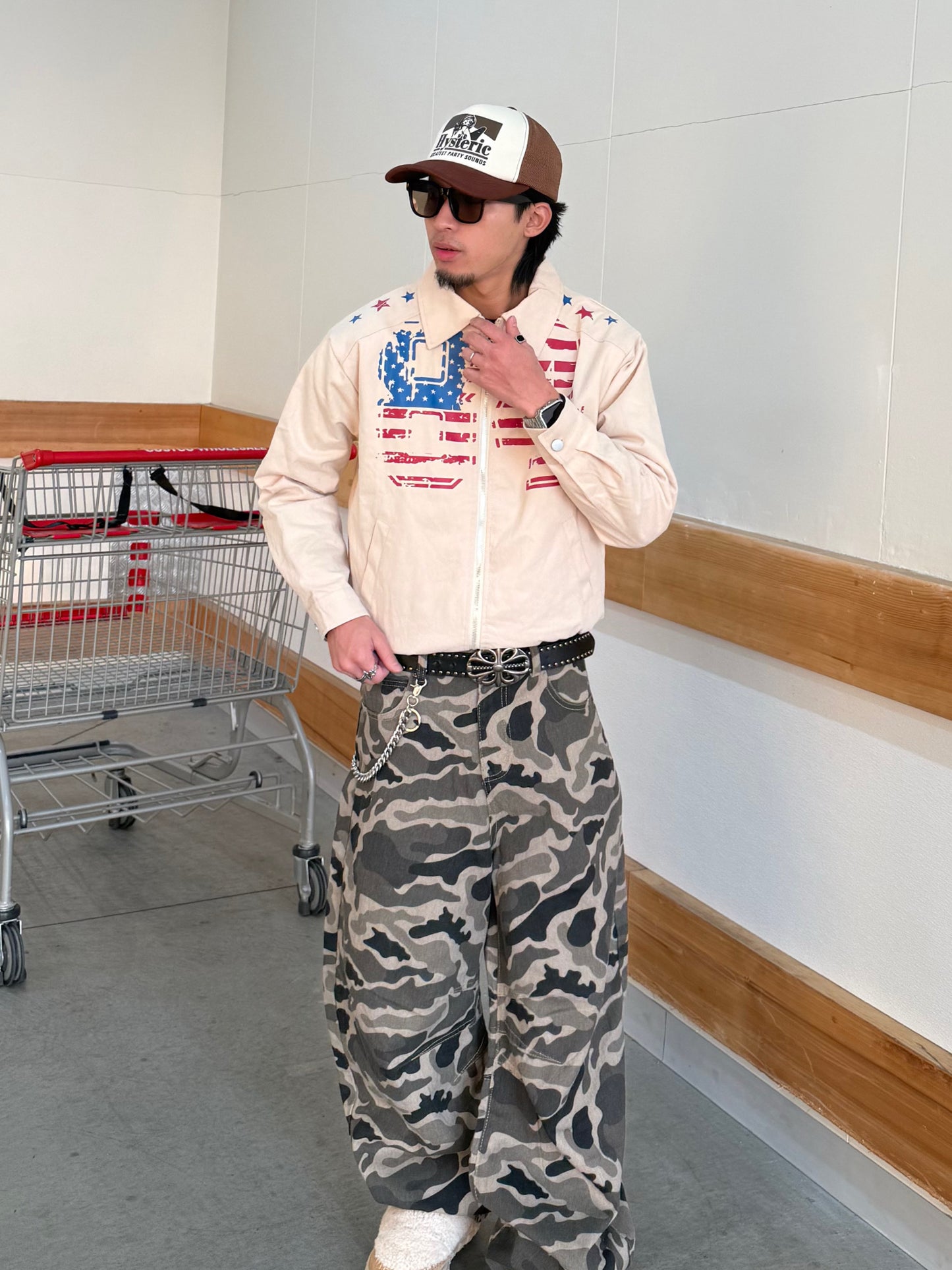 アメリカンナンバージップジャケット DPB90115