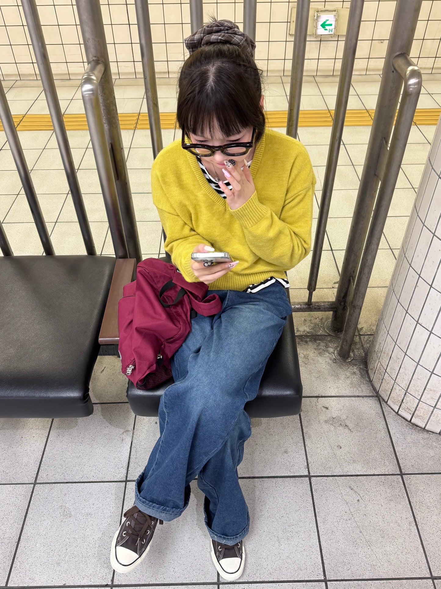 ストレートウォッシュデニムパンツ DPB85346