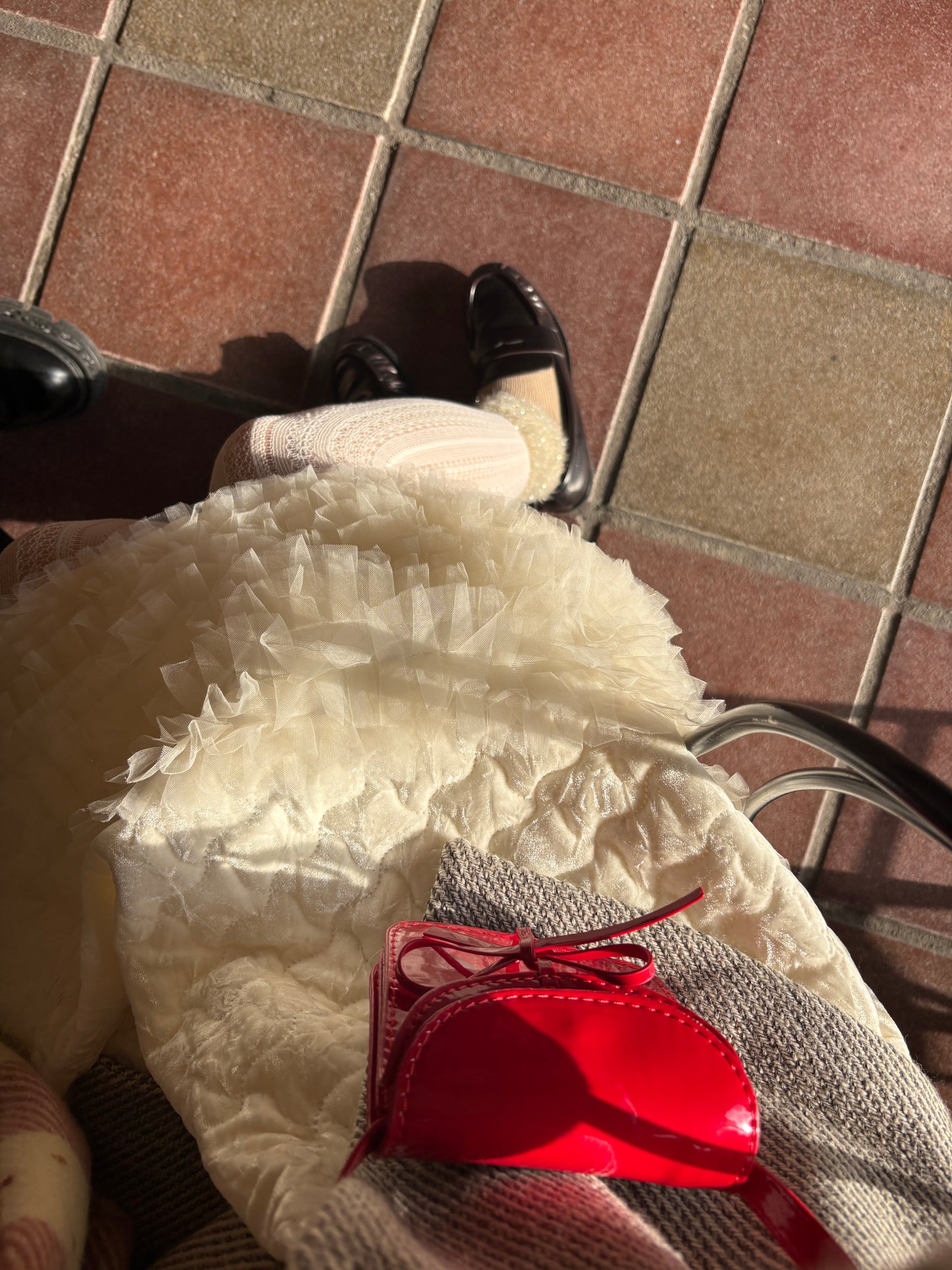 エナメルリボンポシェット DPA43711