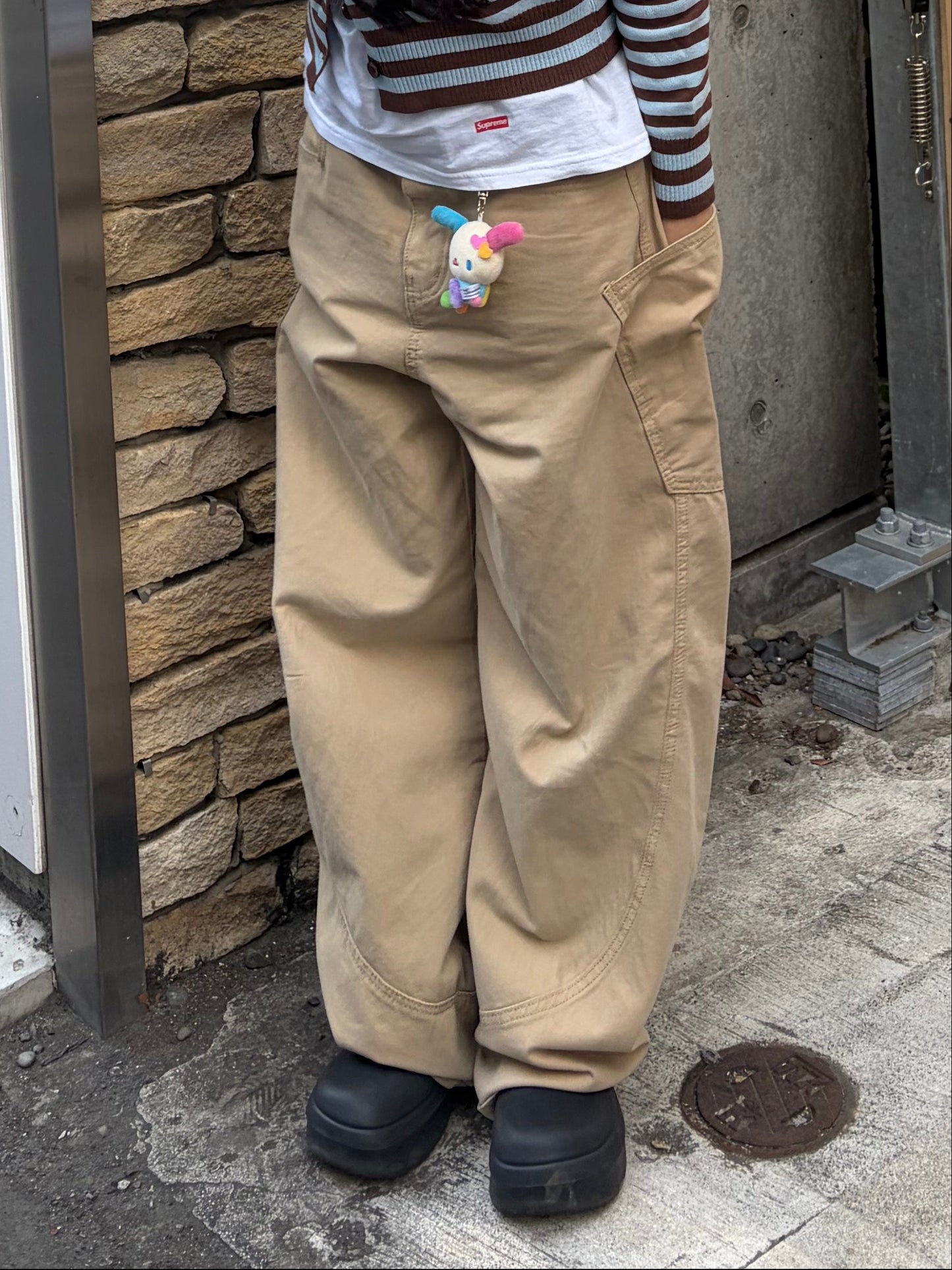 サイドポケットバギーデニムパンツ DPB92114