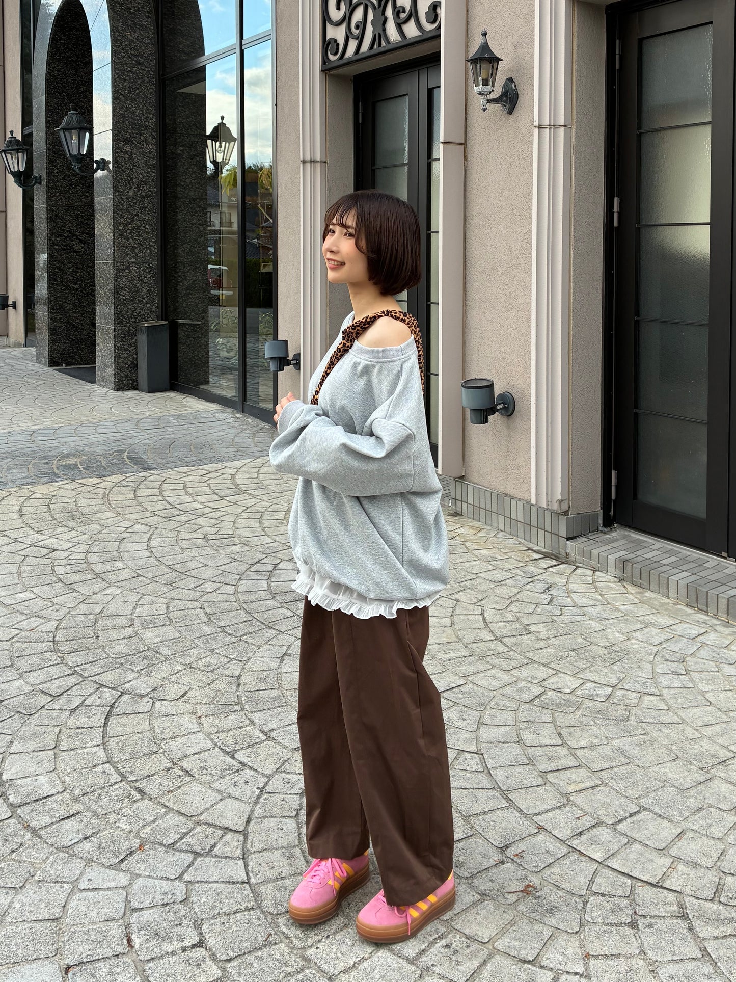 ブラウンバルーンパンツ DPA61448