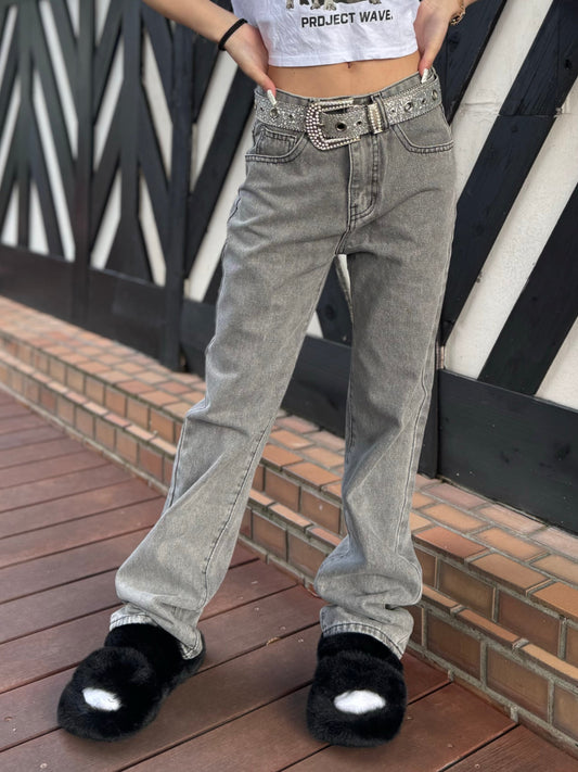 ルーズロングデニムパンツ DPB42150