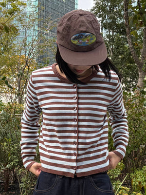 ボーダーカーディガン DPB99019