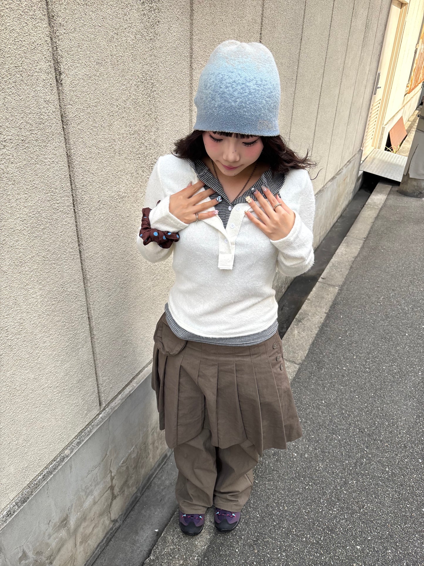 レイヤードユニークトップス DPB89152