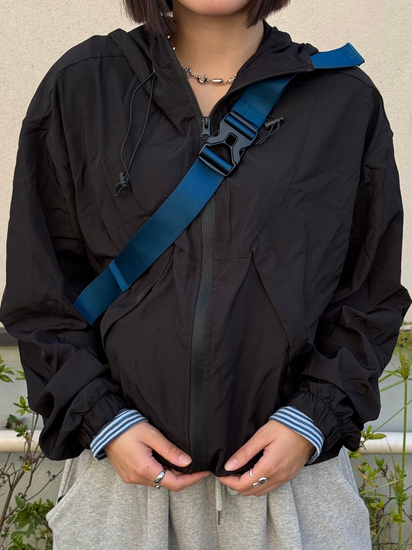 ブラックシェルジャケット DPB93038