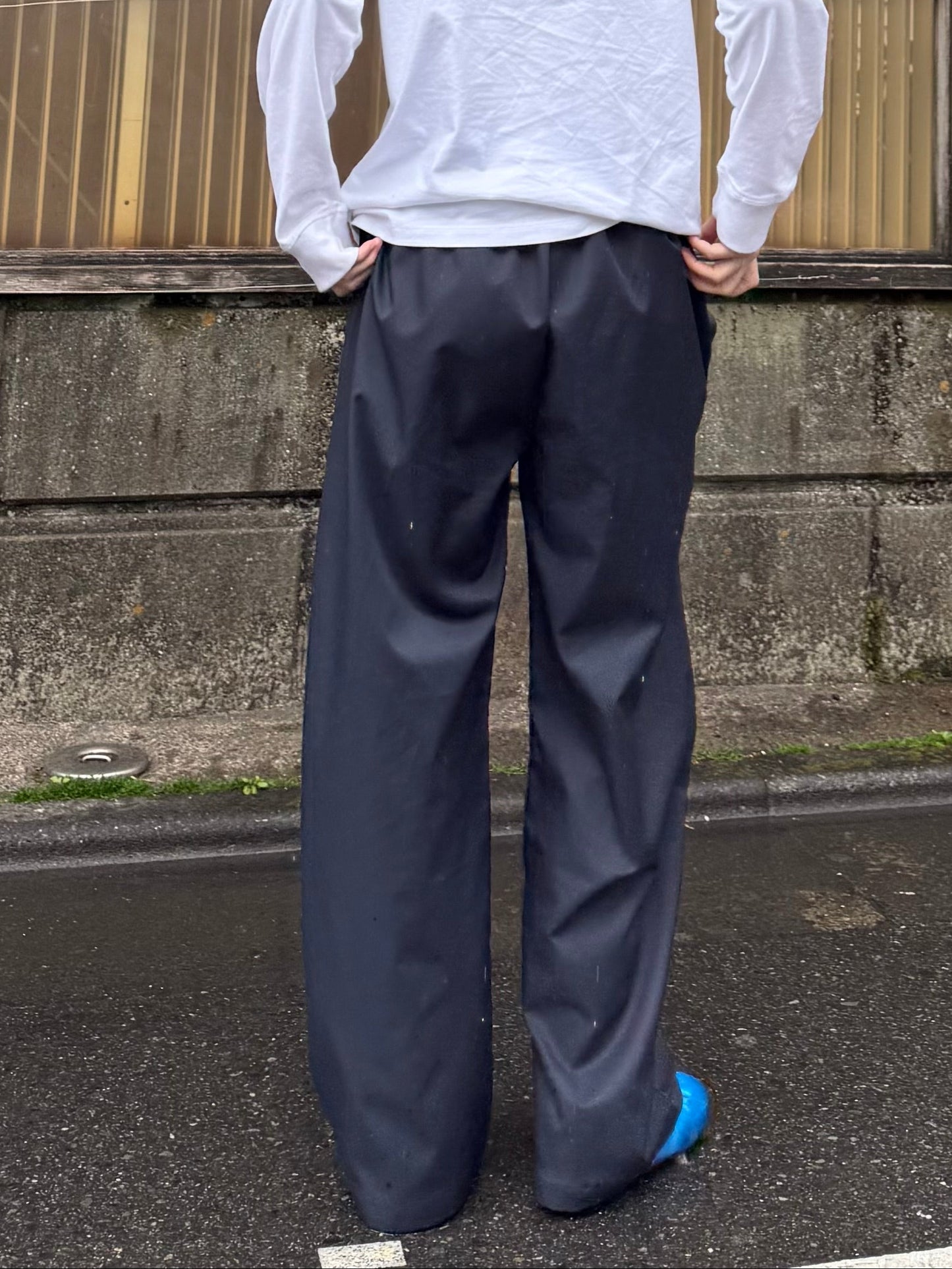 ネイビーストレートパンツ DPA43753