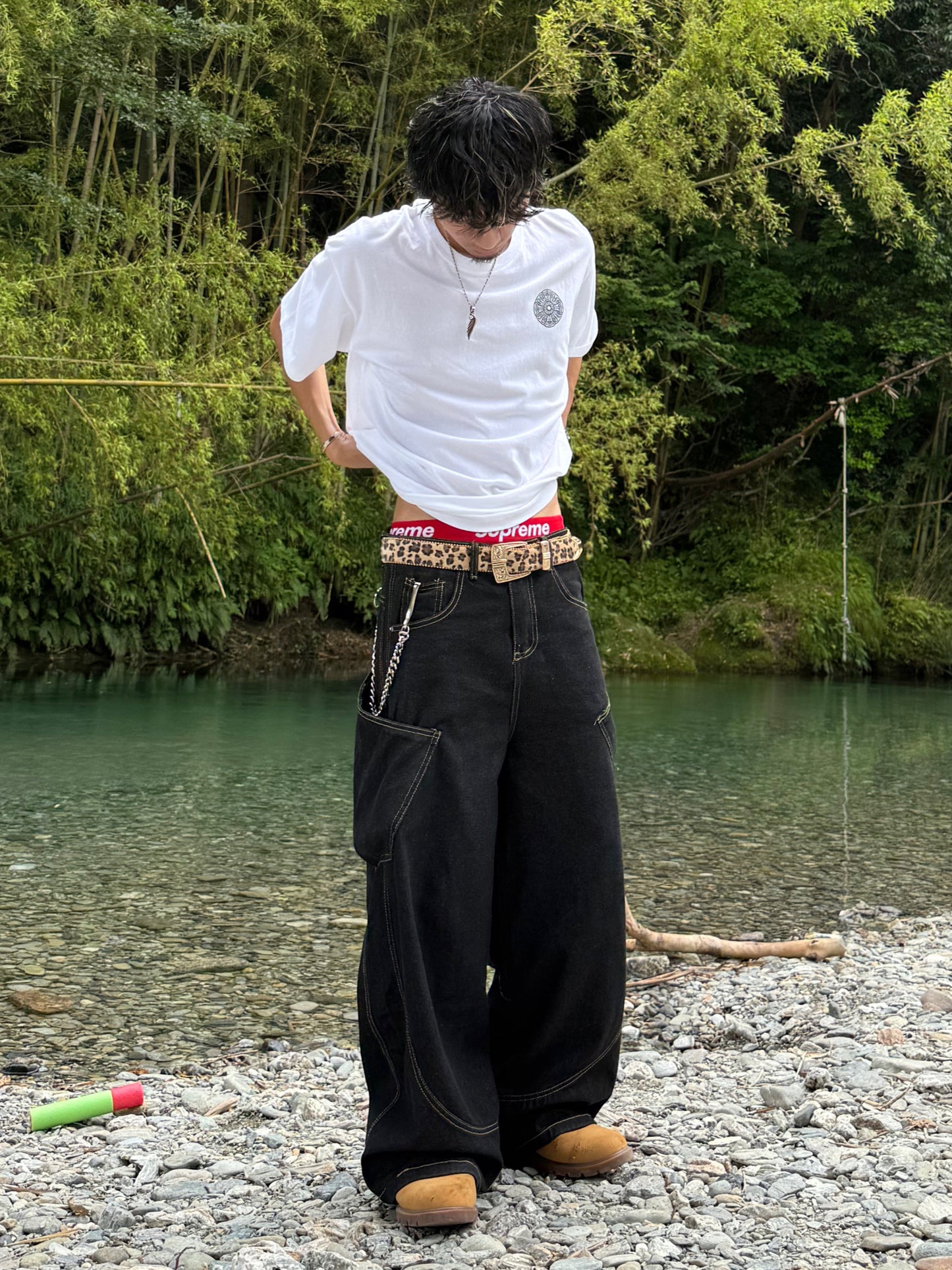 Kenshin_ブラックバルーンパンツ DPB73378