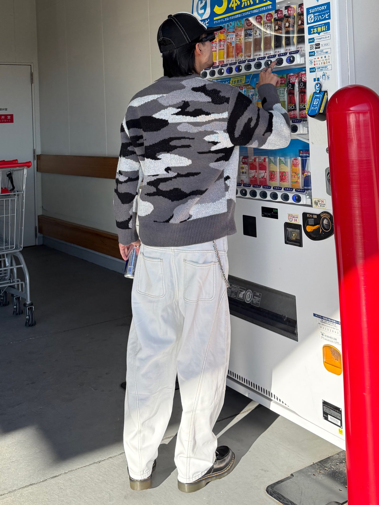 ホワイトデニムパンツ DPB90073